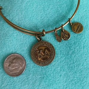 Alex and Ani Jewelry - Gold Alex and Ani BANGLE charm 2012 bracelet Alex and Ani Jewelry - Gold Alex and Ani BANGLE charm 2012 bracelet